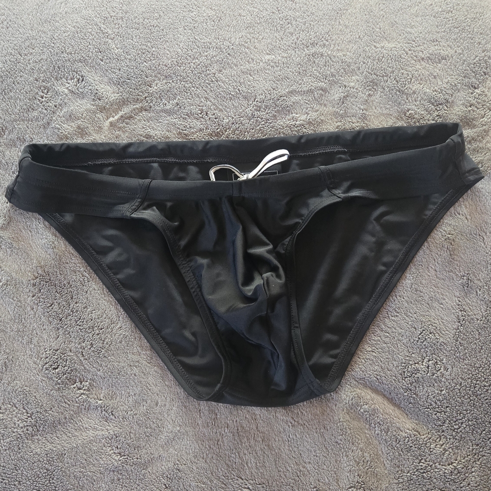 Andrew Christian Black Swim Briefs